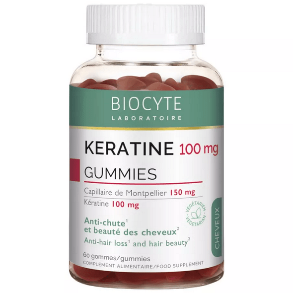 Biocyte Keratin Hair Beauty 60 gummies - OzHealthStandard