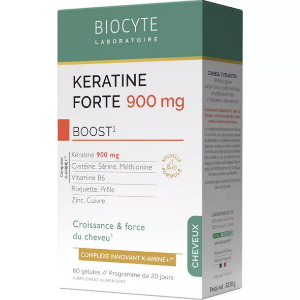 Biocyte Keratine Forte Boost 60 Capsules - OzHealthStandard
