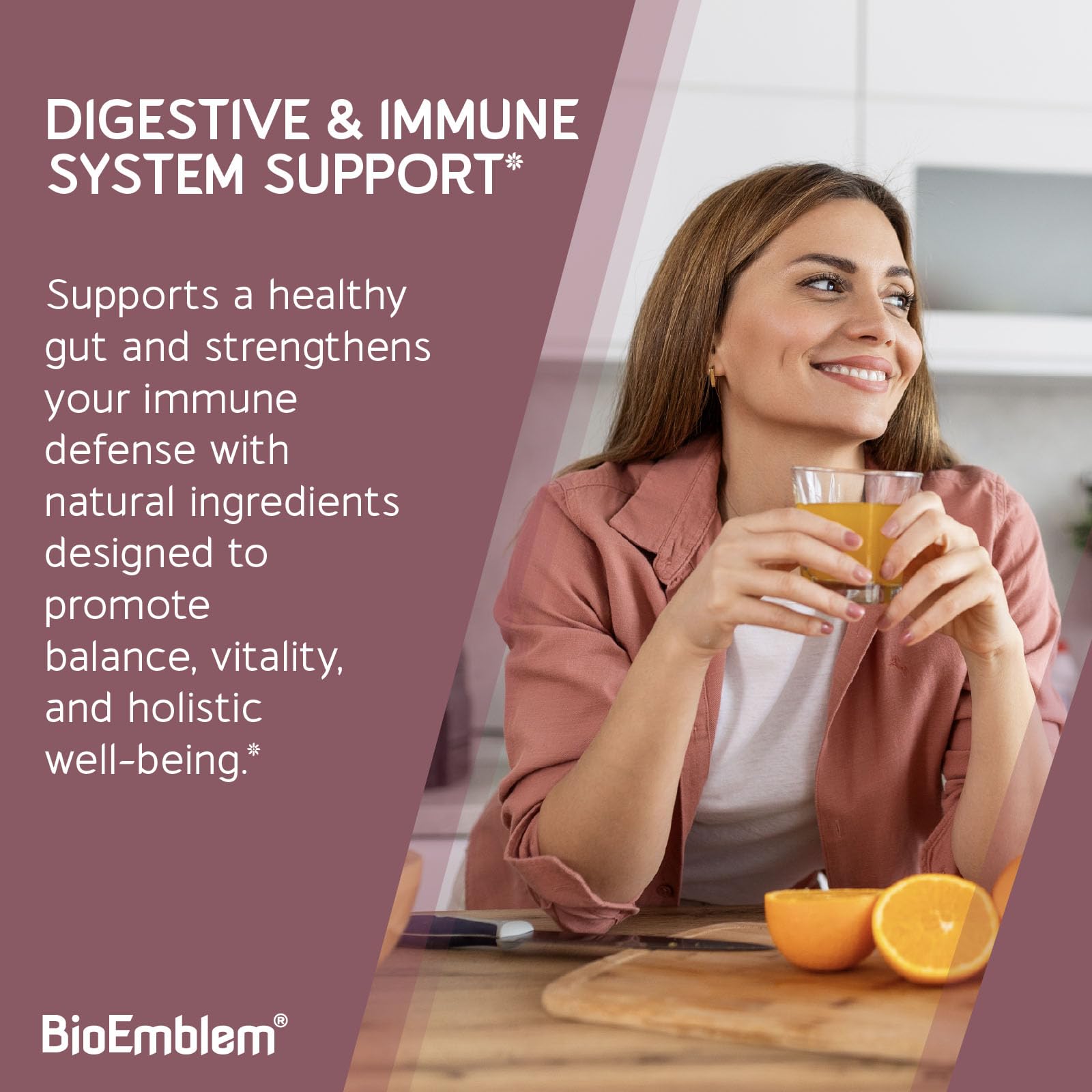BioEmblem Probiotics for Women & Men – 55 Billion CFU | 11 Strains with Prebiotics & Postbiotics | Jerusalem Artichoke & Inulin | Digestive & Immune Support, Nutrient Absorption | Non-GMO,45 Capsules - OzHealthStandard