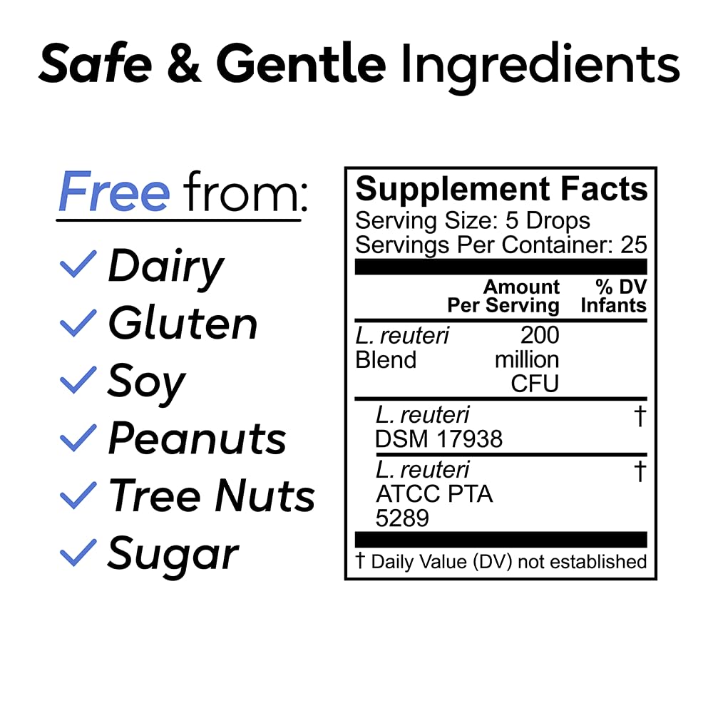BioGaia Nurture & Grow for Toddlers | Ages 1+ | Liquid Probiotic | Allergen-Free | Triple-Benefit Probiotic for Kids | Digestive Health - OzHealthStandard
