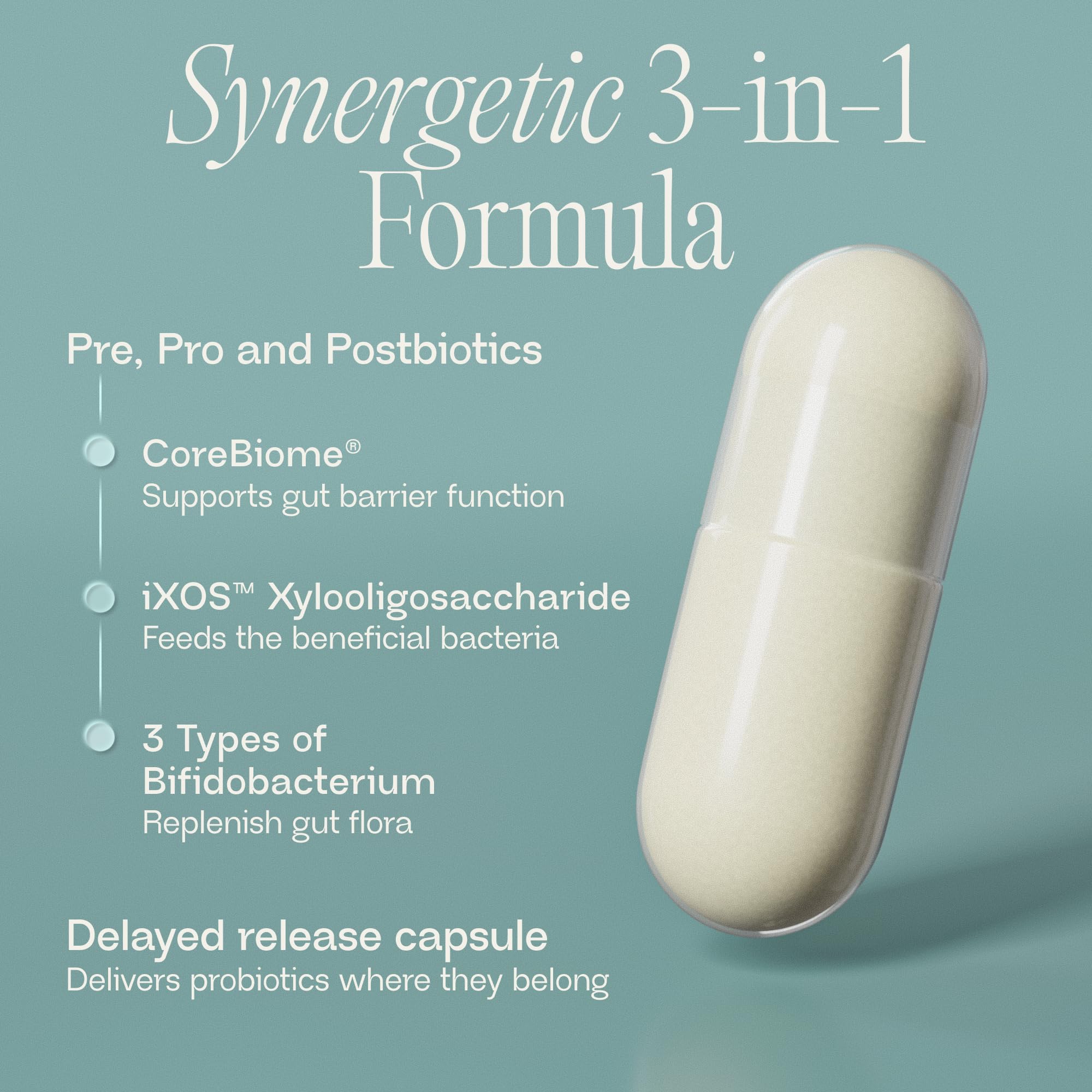 BIOMA Probiotics - Digestive Health Probiotic - Gut Support for Men & Women with Xylooligosaccharides, Tributyrin & Bifidobacterium - Vegan & Gluten Free - OzHealthStandard