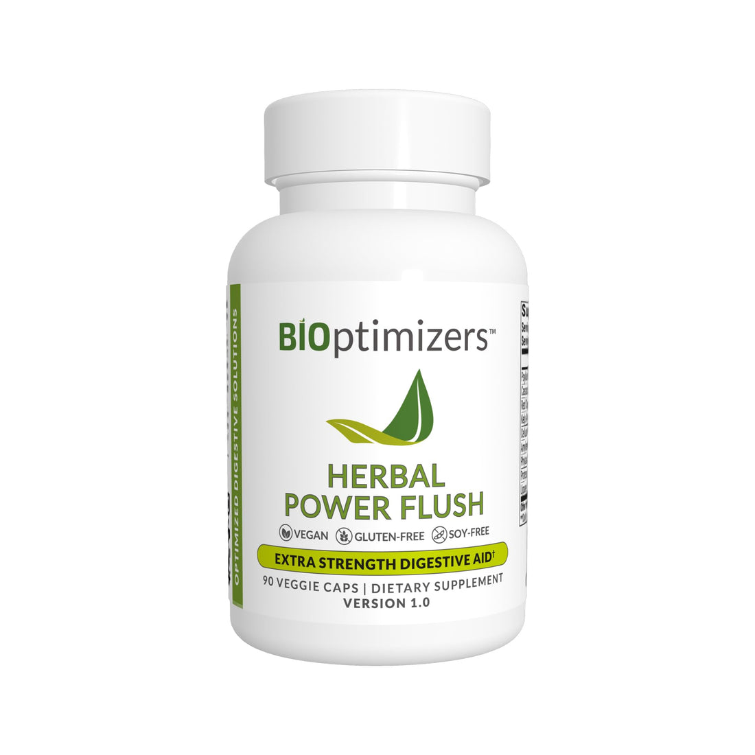 BIOptimizers Herbal Power Flush - Extra Strength Digestive Cleanse - Eliminate Toxins Improve Bowel Digestion - OzHealthStandard