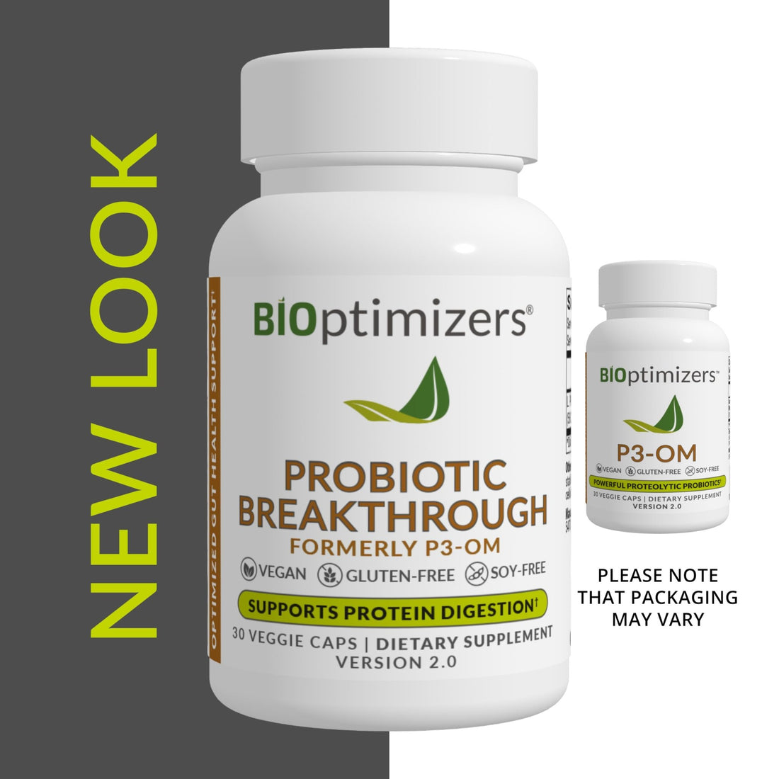 BIOptimizers Probiotic Breakthrough – Lactobacillus Plantarum OM Probiotics & Prebiotics Health Supplement for Gut, Digestive & Immune Support Probiotics for Women Men Elderly– 30 Vegan Capsules - OzHealthStandard