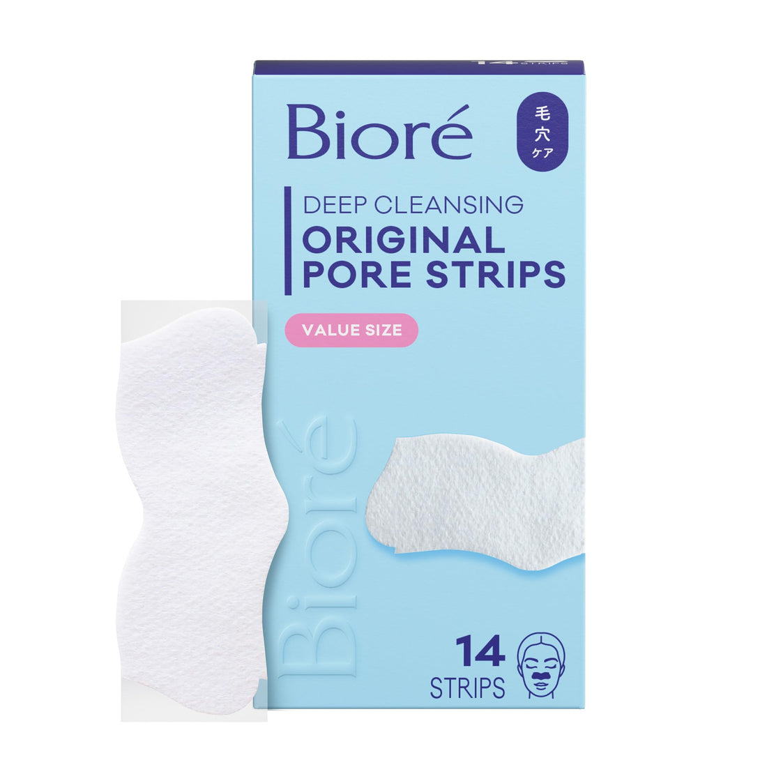 Bioré Original Blackhead Remover Strips, Deep Cleansing Nose Strips With Instant Pore Unclogging - OzHealthStandard