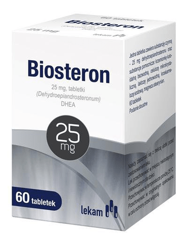 Biosteron 25mg 60 tablets - for the urinary and sexual systems - OzHealthStandard