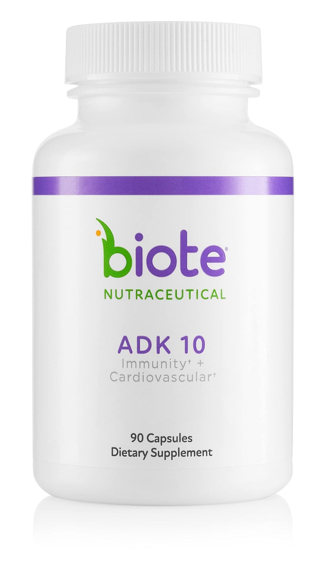 Biote Nutraceuticals - ADK 10 - Immunity + Cardiovascular (90 Capsules) - OzHealthStandard
