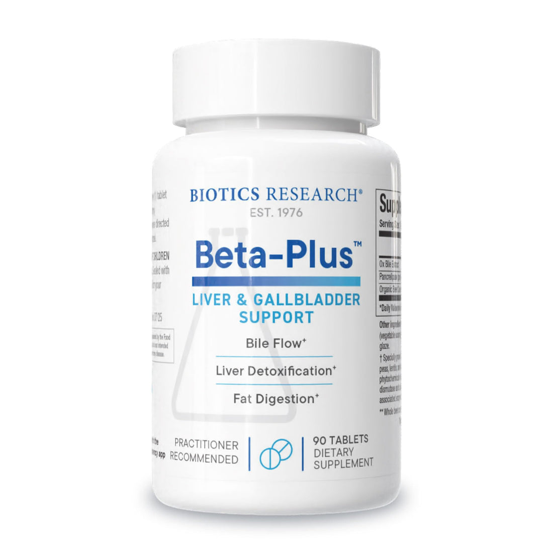 Biotics Research Beta-Plus™ Nutritional Ox Bile Salts Digestive Enzymes Supplement for Bile Production for No Gallbladder-Supports Overall Liver Function, - OzHealthStandard