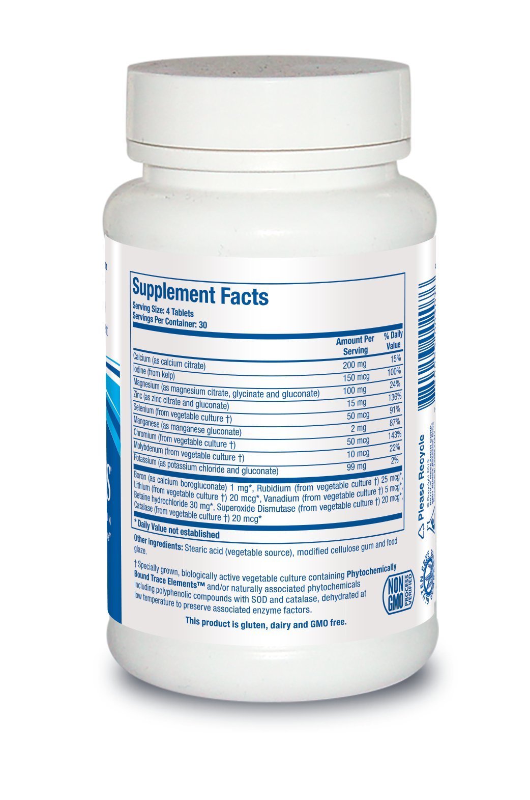 Biotics Research Multi Mins Iron and Copper Free Multi Mineral Complex, Balanced Source of Mineral Chelates and Whole Food, Phytochemically Bound Trace - OzHealthStandard