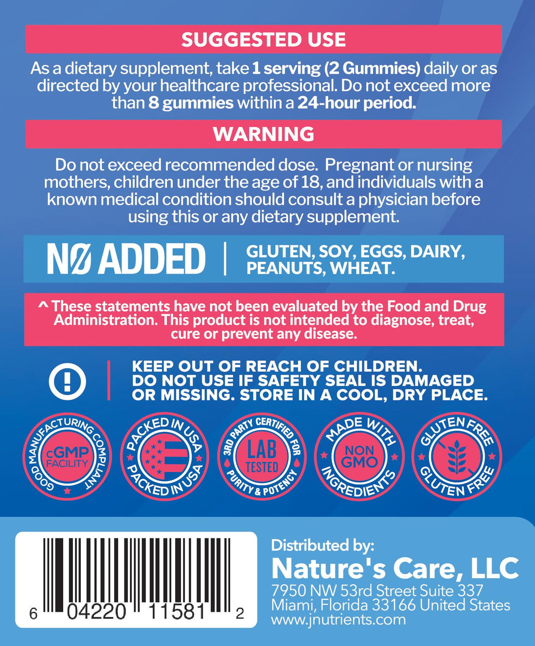 Biotin 10,000mcg Gummies for Hair Growth, Skin & Nails (100 Count) - 2x Maximum Strength Biotin Vitamins for Women & Men - Gluten-Free, Vegan, Non-GMO - OzHealthStandard