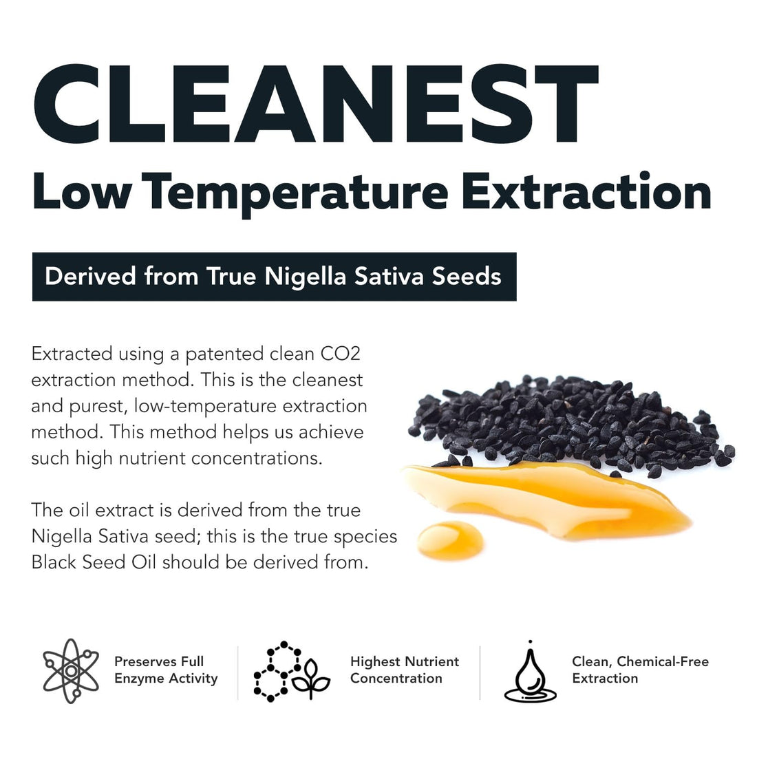 Black Seed Oil Softgels | 5% Thymoquinone - TQ-Advanced® | High Potency - 500 mg per Capsule - 15:1 Concentrate from Nigella Sativa Extract - OzHealthStandard