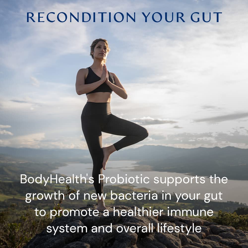 BodyHealth Probiotic Enhanced with PerfectAmino for Women and Men, Spore Based with Bifidobacterium, Lactobacillus Salivarius, - OzHealthStandard