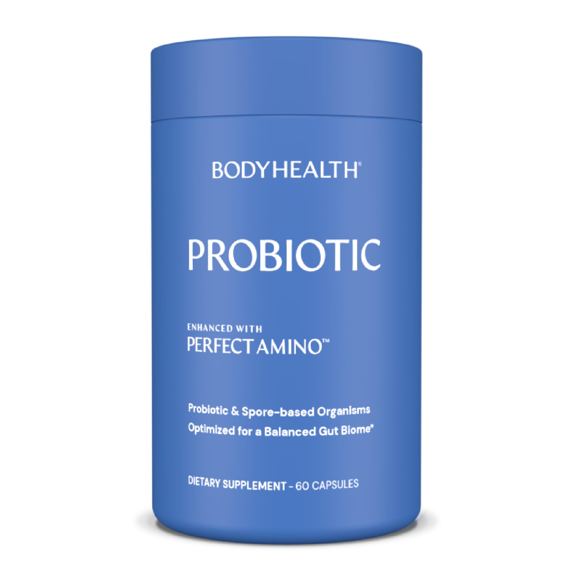 BodyHealth Probiotic Enhanced with PerfectAmino for Women and Men, Spore Based with Bifidobacterium, Lactobacillus Salivarius, - OzHealthStandard
