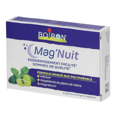 BOIRON Mag'Nuit 30 vegetable capsules - OzHealthStandard