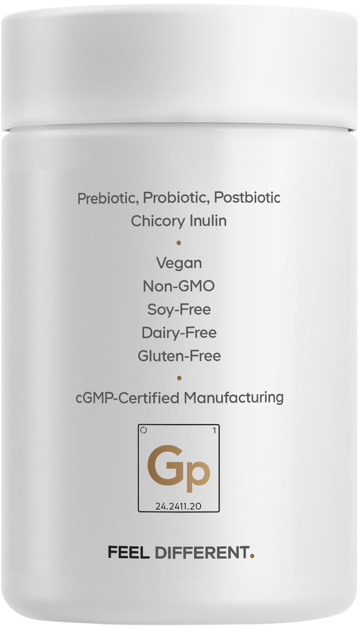 Codeage GLP-1 Probiotic+ - Live Probiotics Akkermansia, Clostridium, Bifidobacterium, Chicory Inulin Probiotic, Prebiotics & Postbiotics Supplement - 500 Million AFU - 30 Capsules - OzHealthStandard