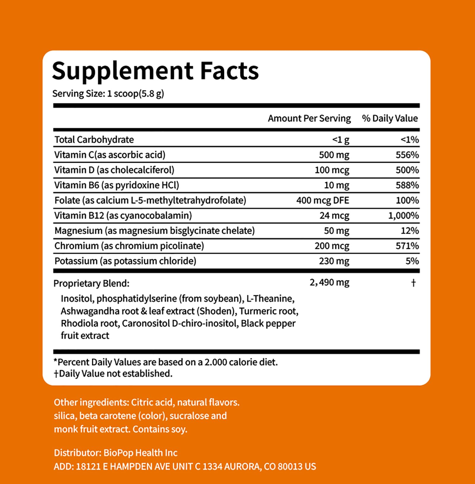 Cortisol Drink Mix | Cortisol Supplements for Women & Men | Ashwagandha, L-Theanine, Turmeric Root, Black Pepper Extract, Healthy Cortisol Levels, Mental Clarity - OzHealthStandard