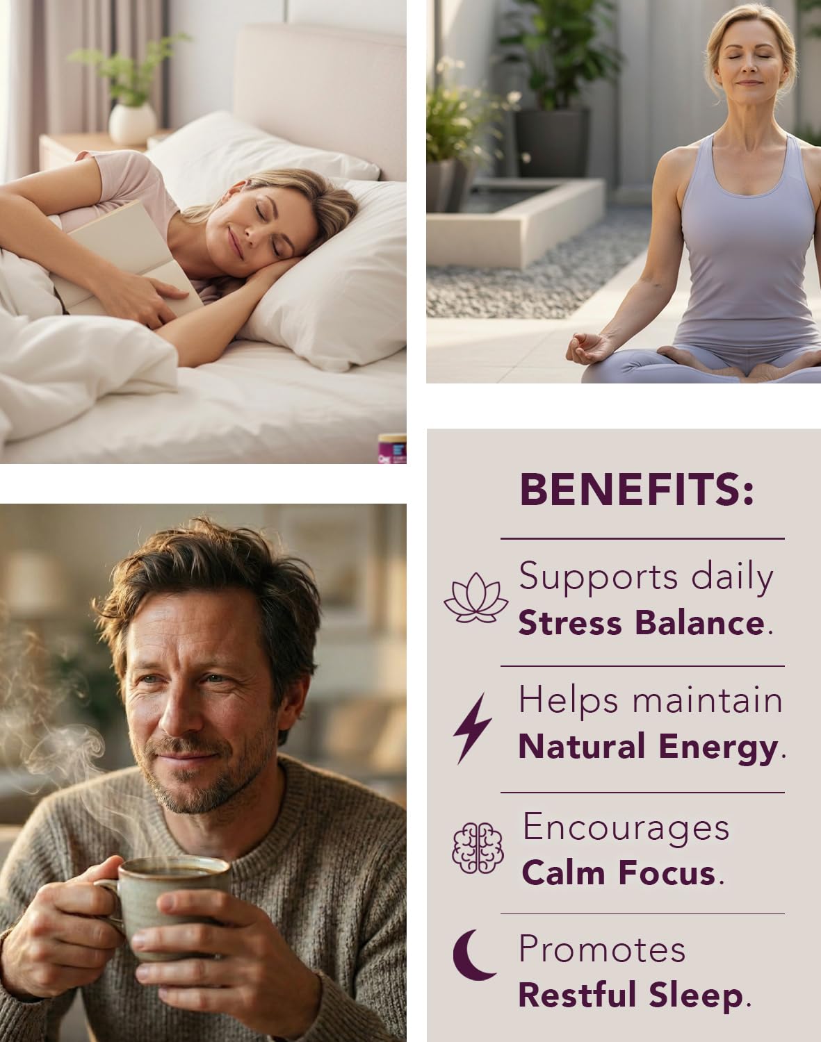 Cortisol Manager – Adrenal Support Supplement for Women & Men – Natural Stress Relief, Calm & Sleep Support – Cortisol Reducer with Ashwagandha, Magnesium, L-Theanine & Rhodiola – 90 Vegan Capsules - OzHealthStandard