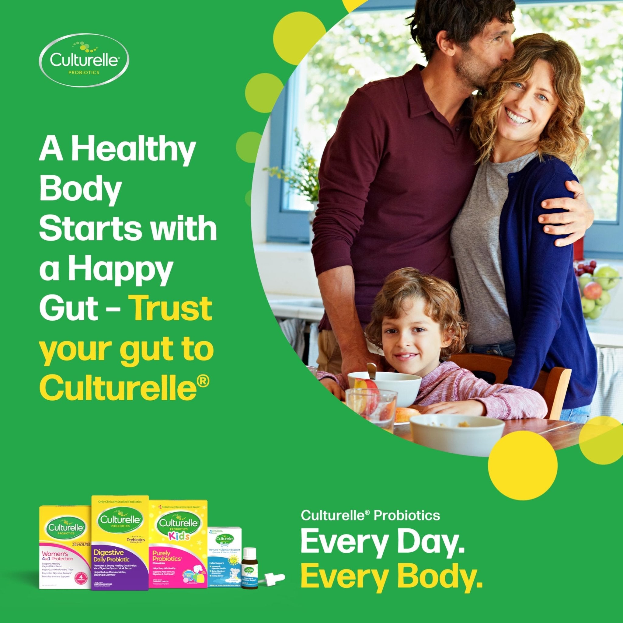 Culturelle 4-in-1 Probiotics for Women, Daily Probiotic & Prebiotic Supplement to Support Vaginal Health, Digestive Health, Immune Health - OzHealthStandard