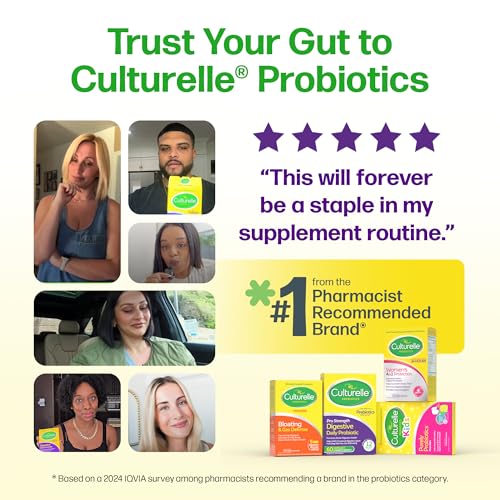 Culturelle Pro Strength Daily Probiotics For Digestive Health (2 Month Supply) with Prebiotics for Women & Men, Supports Occasional Diarrhea - OzHealthStandard