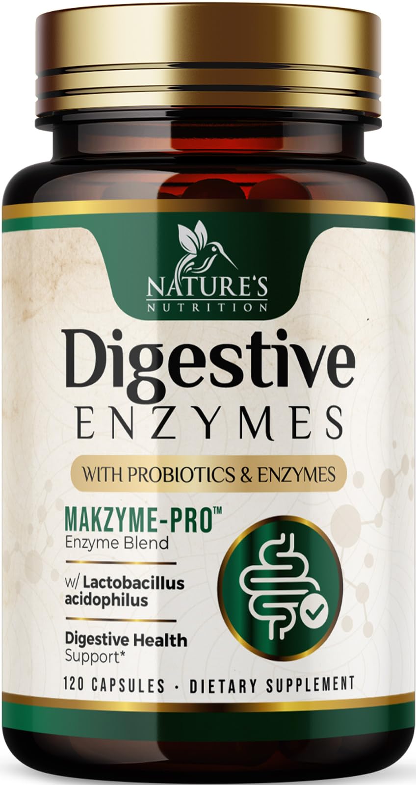 Digestive Enzymes - Super Digestive Multi Enzyme Complex for Bloating & Gut Health Support with Bromelain, Papain, Probiotics & Prebiotics - Digestion Health - OzHealthStandard