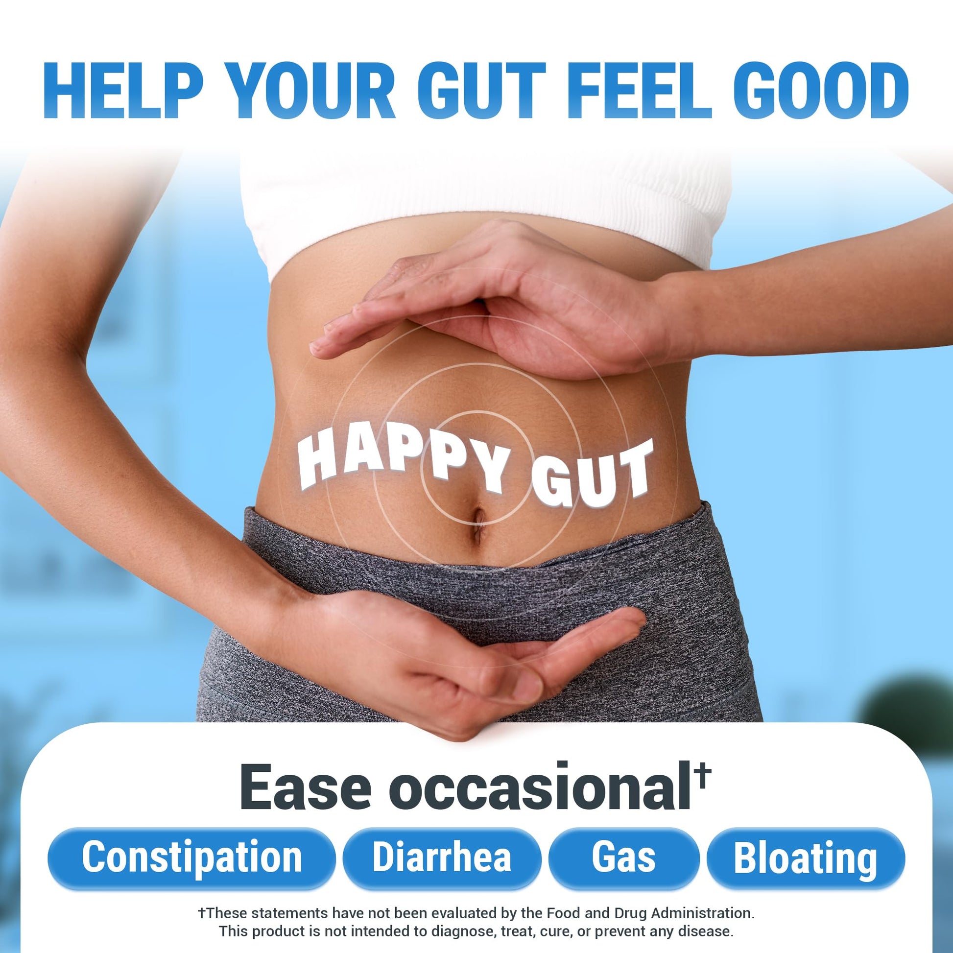 Dr. Berg Probiotic Supplement (60 Billion CFUs) - Helps Ease Occasional Constipation, Diarrhea, Gas & Bloating* - Pre and Probiotics for Digestive Health - 30 Probiotic Capsules - OzHealthStandard