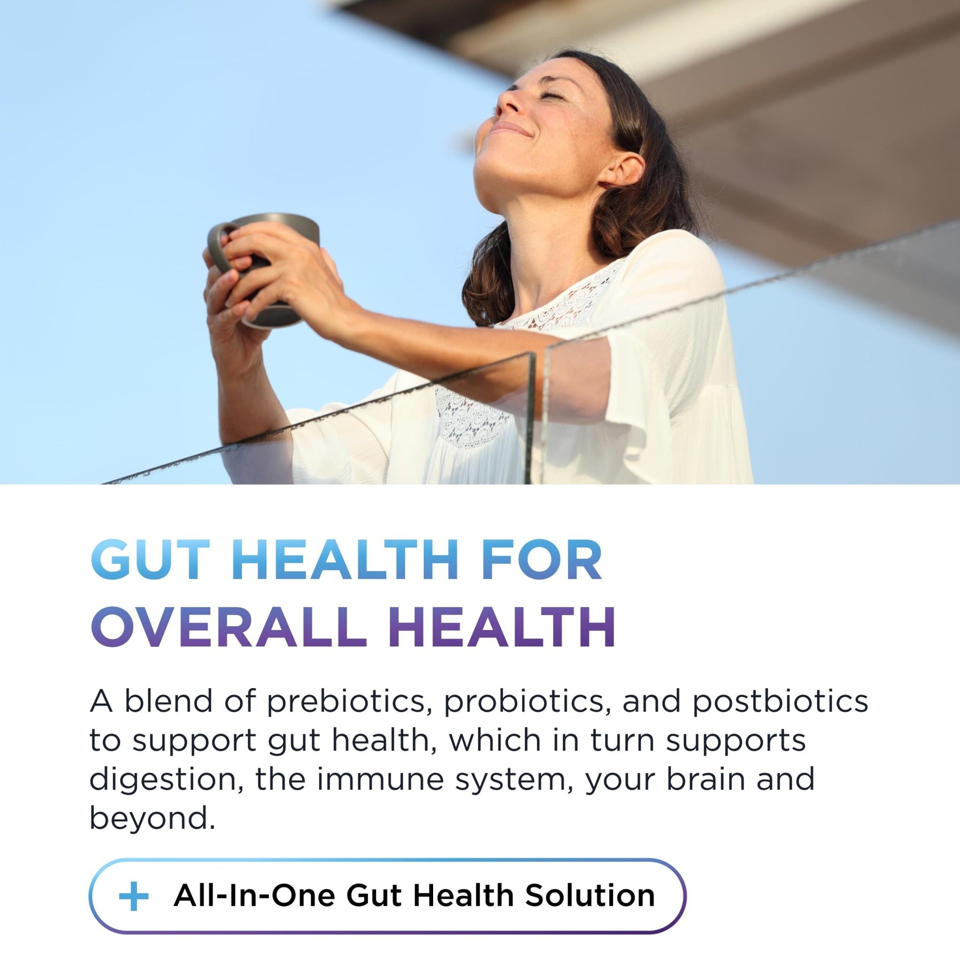 DR. EMIL NUTRITION Total Gut Health Complex - Prebiotic, Probiotic & Postbiotic Supplement - Supports Digestive Health, Bloating & Gut Balance - OzHealthStandard