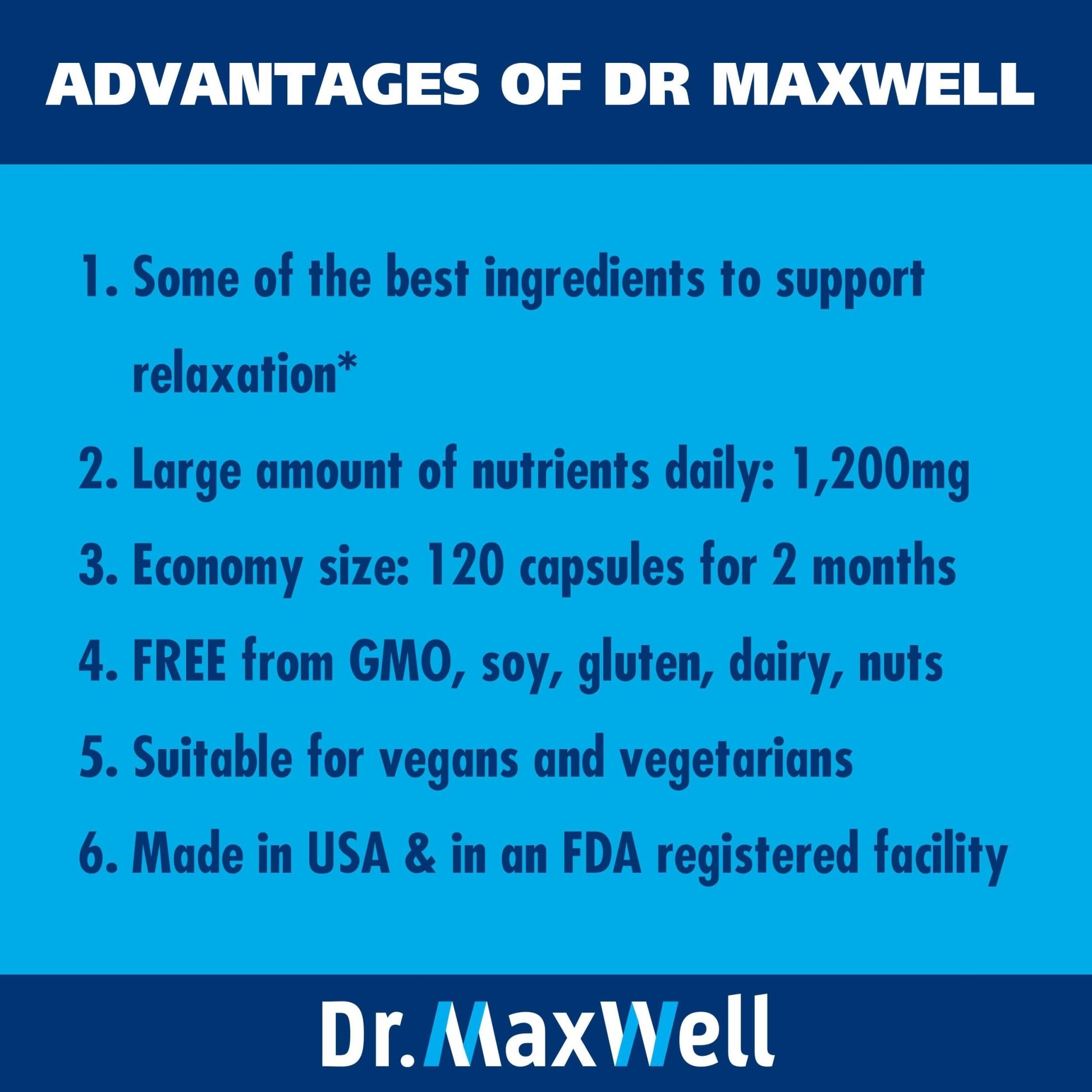 Dr. Maxwell Cortisol Manager Supplement, Supports Relaxation, Mood & Sleep in Times of Occasional Stress, Ashwagandha Rhodiola Adaptogens, Helps Maintain Normal Cortisol Levels, 120 Capsules - OzHealthStandard