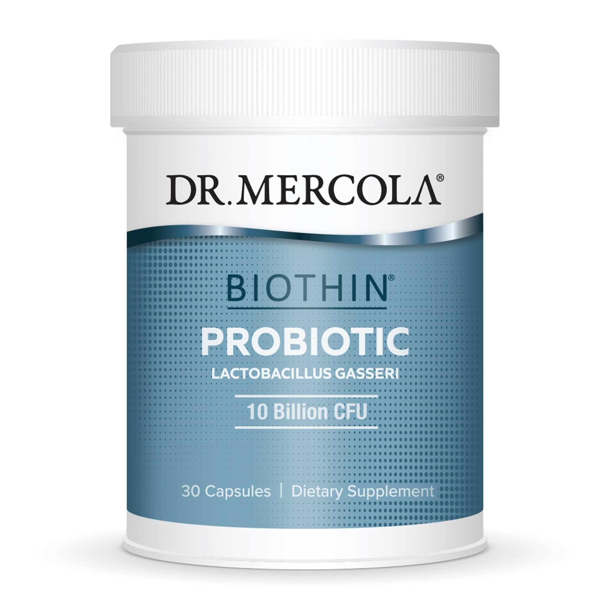 Dr. Mercola Biothin Probiotic - Digestive Health Supplement - Supports Healthy Metabolism - GMO-Free, Gluten-Free & Soy-Free - 30 Delayed-Release Capsules (30 Servings) - OzHealthStandard