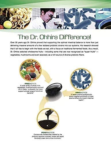 Dr. Ohhira's Probiotics Professional Formula - 120 Capsules with Bonus 5 Travel Size Samples (10 Capsules Bonus) - OzHealthStandard