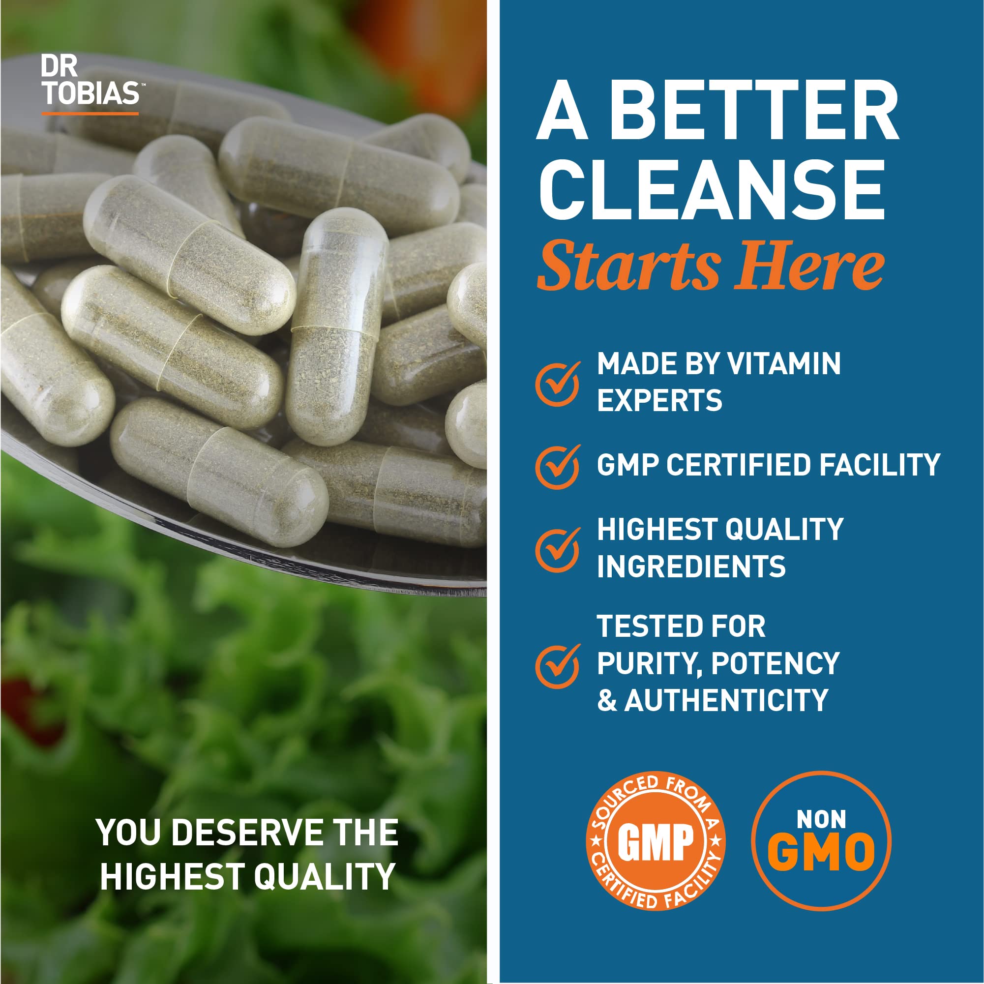 Dr. Tobias Colon Cleanse - Constipation Relief & Gut Health Support for Women & Men | 14 Day Colon Cleanser for a Gentle Colon Detox - OzHealthStandard