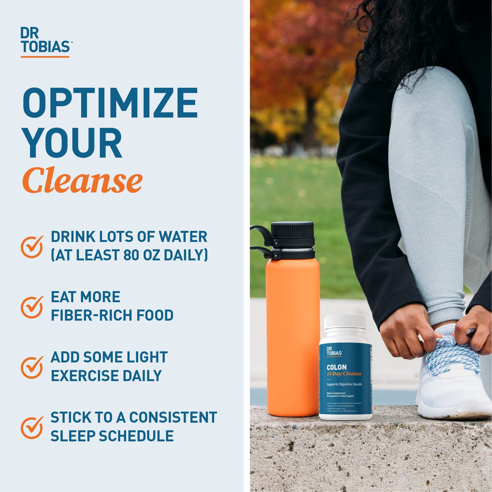 Dr. Tobias Colon Cleanse - Constipation Relief & Gut Health Support for Women & Men | 14 Day Colon Cleanser for a Gentle Colon Detox - OzHealthStandard