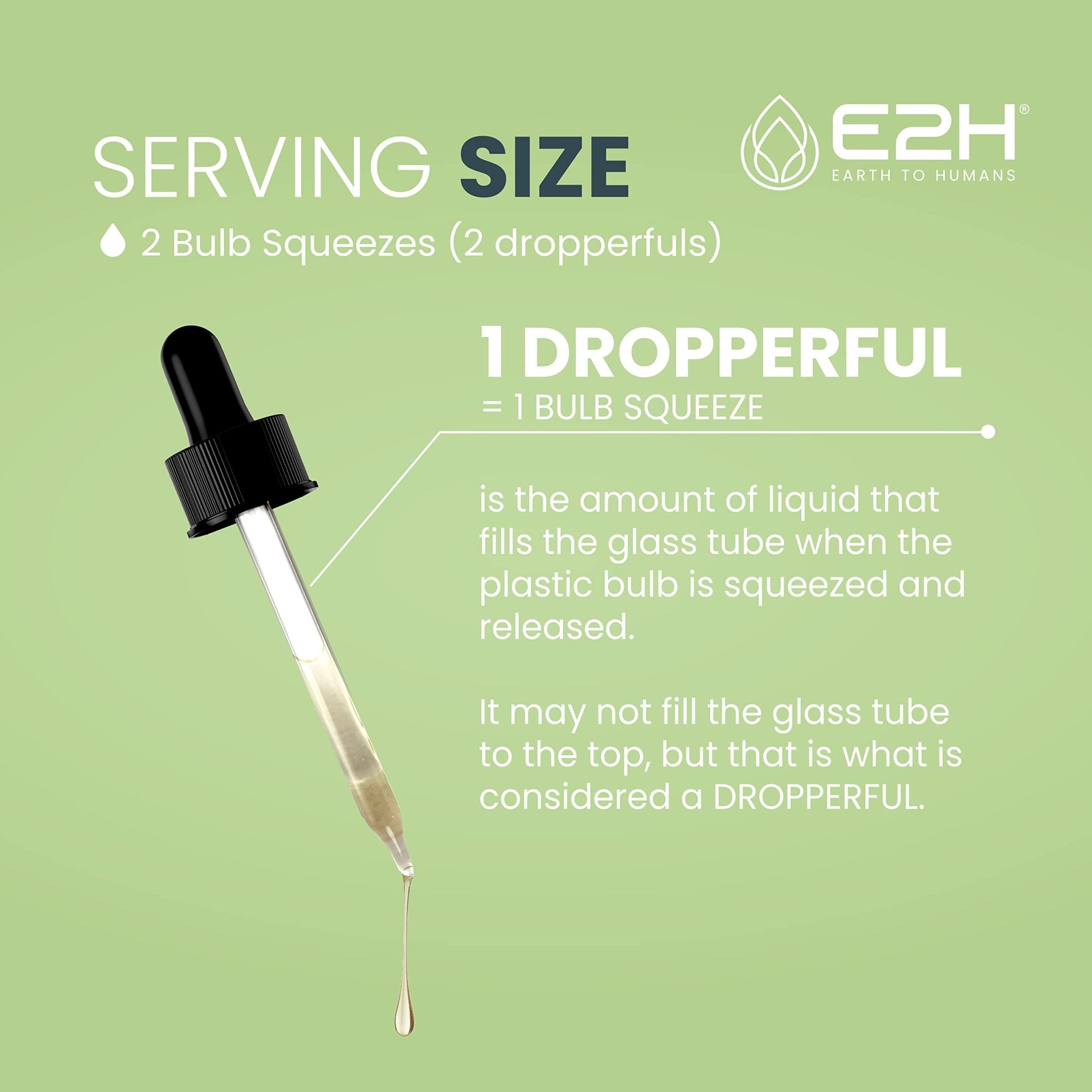 E2H Ashwagandha Liquid Drops - All-Natural Ashwagandha Supplement for Stress Relief and Mood Enhancer- Organic Ashwagandha Root Extract Effective Cortisol Manager | Non-GMO, Vegan | 2 Fl Oz - OzHealthStandard