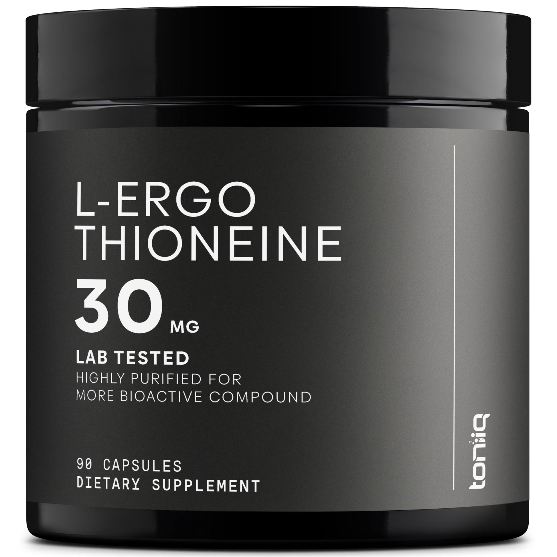 Ergothioneine with Clinically Studied MitoPrime® - High Potency 30mg with 98% Purity - Fermentation-Based L Ergothioneine Supplement - Longevity and Immune Support - Third-Party Tested, 90 Capsules - OzHealthStandard