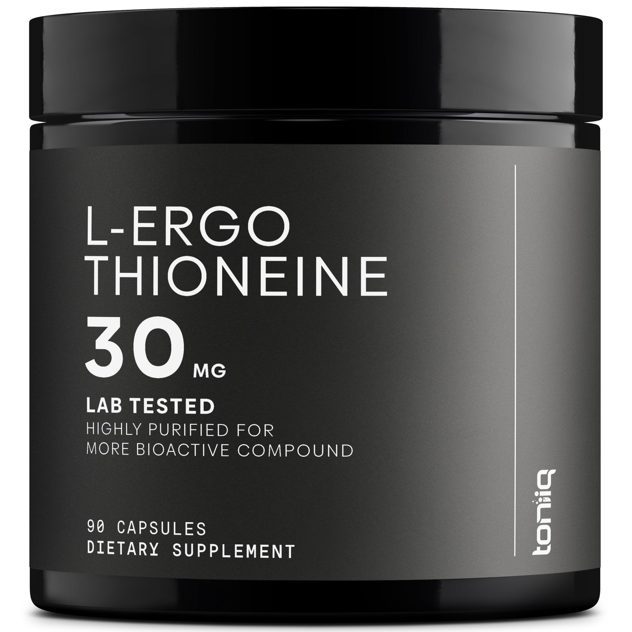Ergothioneine with Clinically Studied MitoPrime® - High Potency 30mg with 98% Purity - Fermentation-Based L Ergothioneine Supplement - Longevity and Immune Support - Third-Party Tested, 90 Capsules - OzHealthStandard