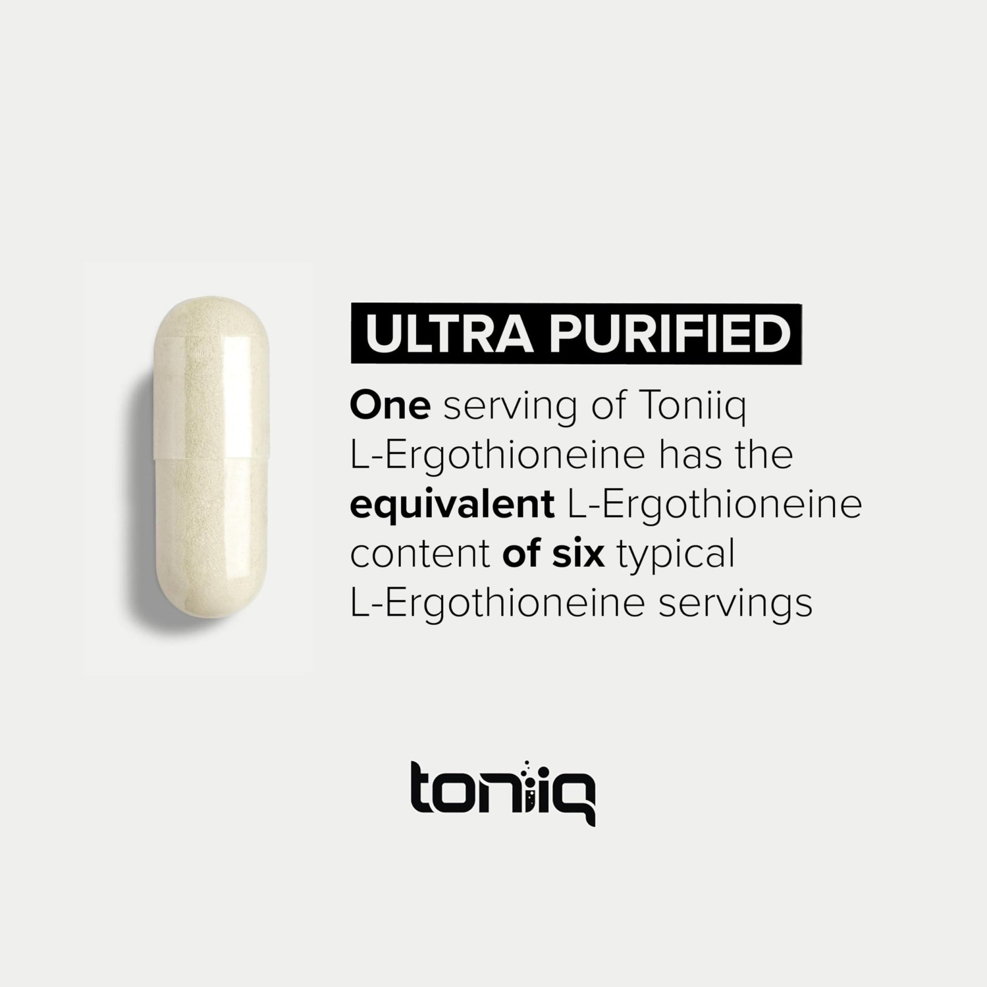Ergothioneine with Clinically Studied MitoPrime® - High Potency 30mg with 98% Purity - Fermentation-Based L Ergothioneine Supplement - Longevity and Immune Support - Third-Party Tested, 90 Capsules - OzHealthStandard