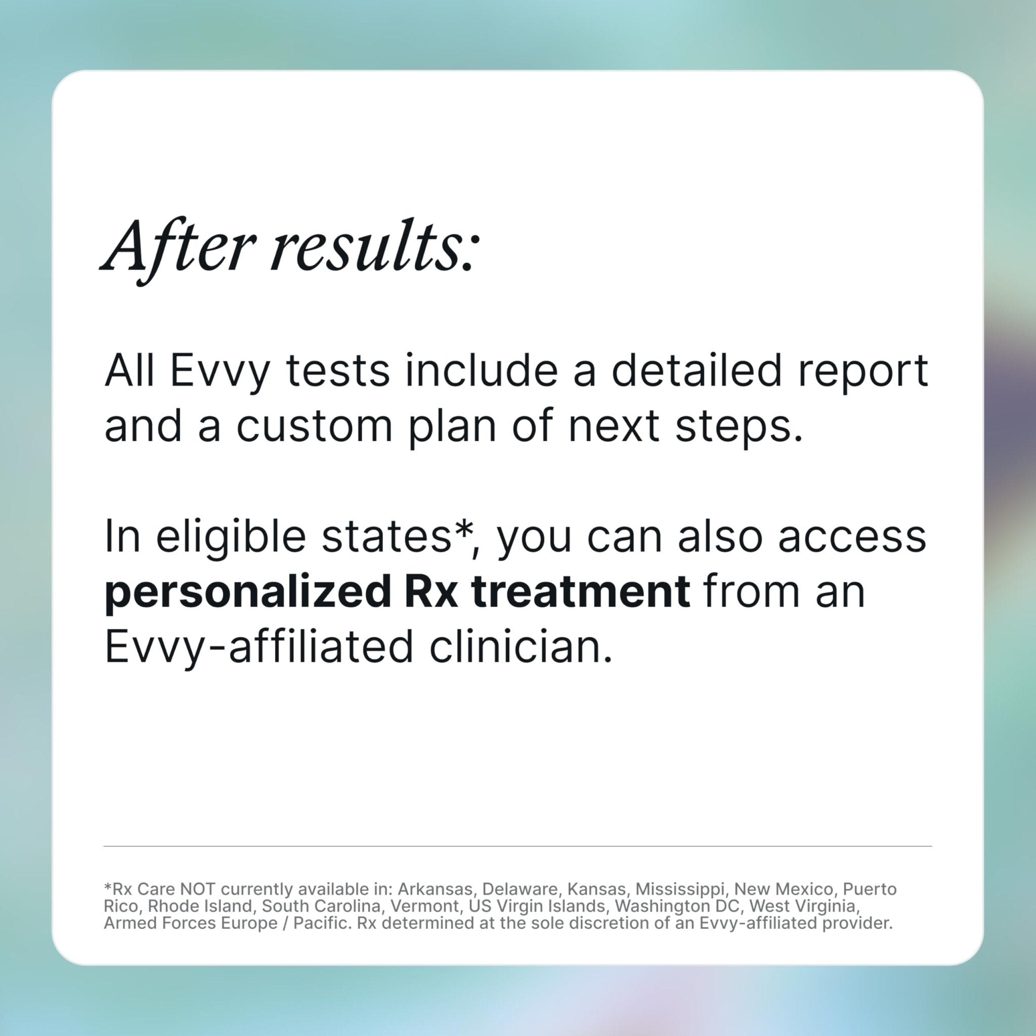 Evvy Vaginal Health Test | at-Home Microbiome Test for BV, Yeast Infection, Ureaplasma & More | Discreet Results in 7–10 Days | Clinician-Reviewed Report & Rx Options - OzHealthStandard