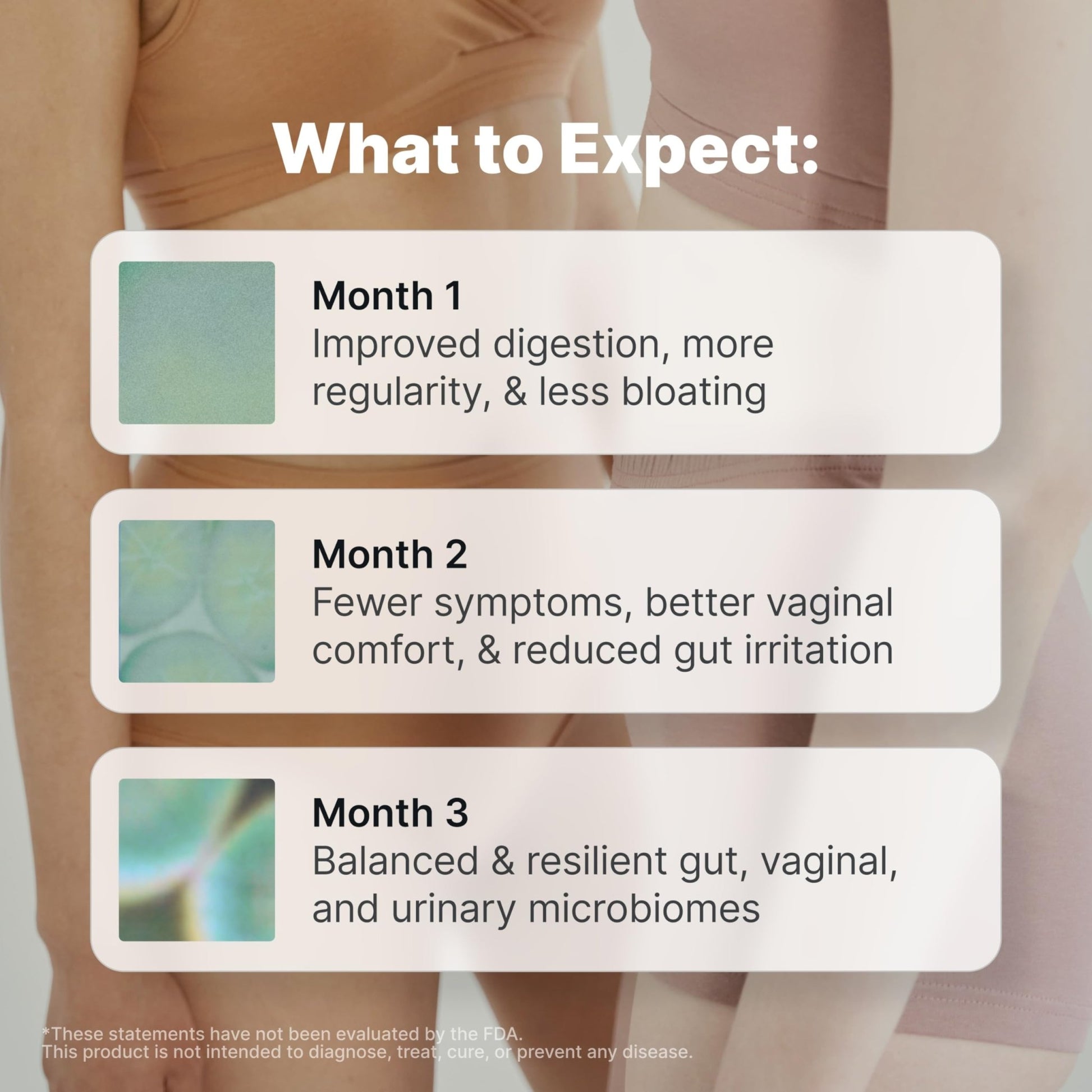 Evvy Women's 3-in-1 Complete Probiotic I Daily Probiotic Supplement to Reduce Bloating I Supports Gut, Urinary & Vaginal Health | Includes Vaginal Probiotics for Feminine Care | 30 Day Supply - OzHealthStandard
