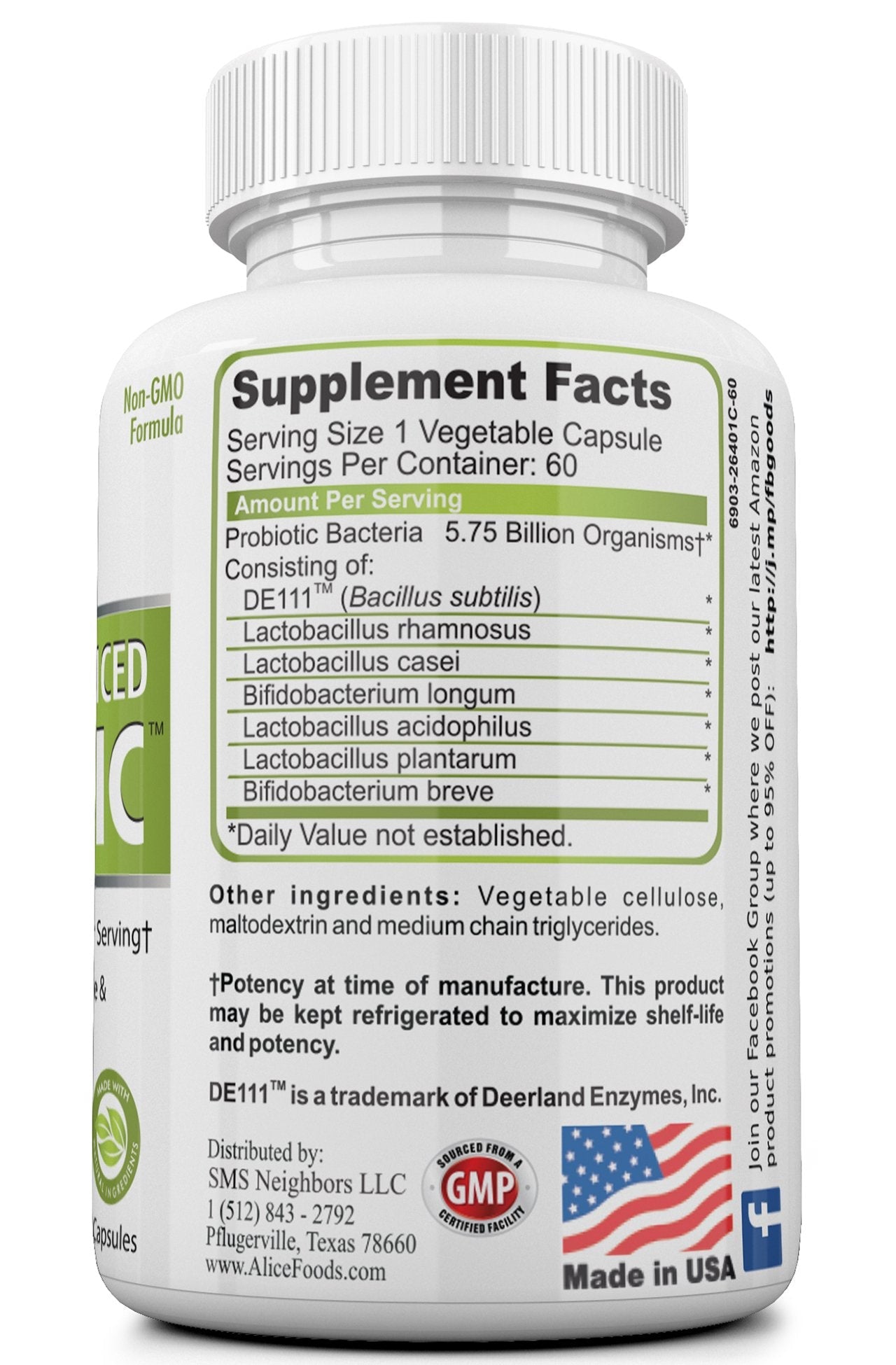 Fast Natural Bloating Relief - Bifidus Best Advanced Probiotic 60 Day + Kombucha Guide - Premium Probiotics for Men and Women - for Intestinal Problems, Bloating, Diarrhea, Gas, Bladder, UTI - OzHealthStandard