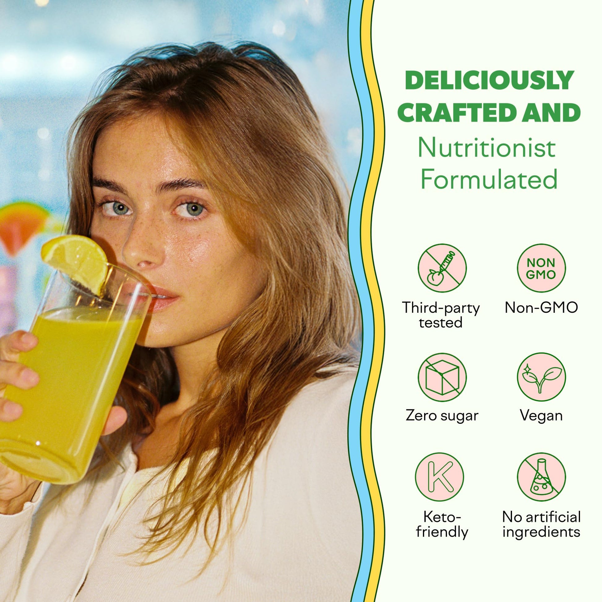 Feel Goods Gut Guardian, Gut Health Powder Packets - Probiotic Fiber Powder with Prebiotics & L Glutamine for Digestive Health, Bloating Relief & Digestion Support - Zero Sugar & Organic Flavor - OzHealthStandard