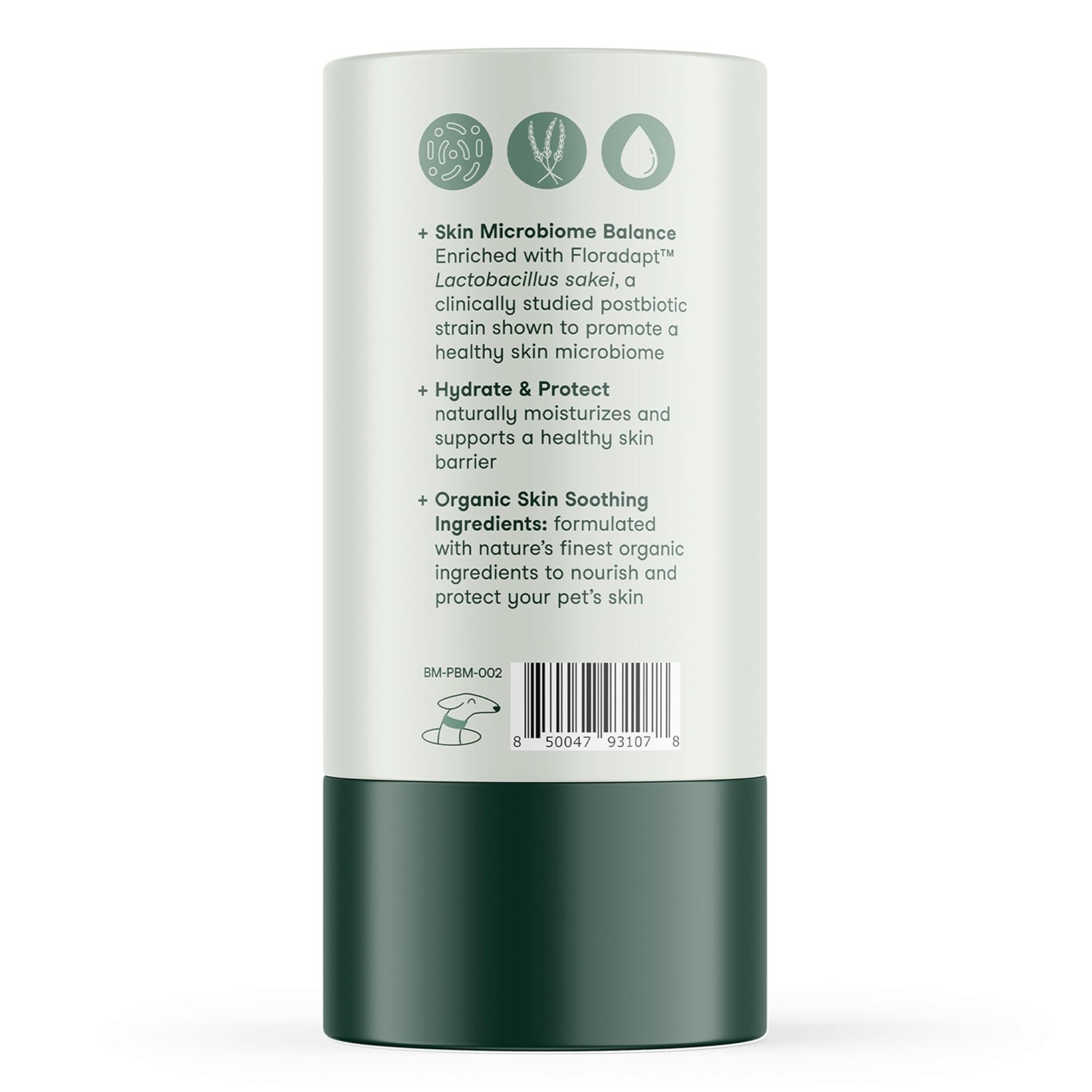 Fera Pets PawBiome® - Cat & Dog Balm for Paws and Nose with Postbiotics - Encourages Skin Recovery - Balances Skin Microbiome - Supports The Skin's Natural Barrier - 2 oz Stick - OzHealthStandard