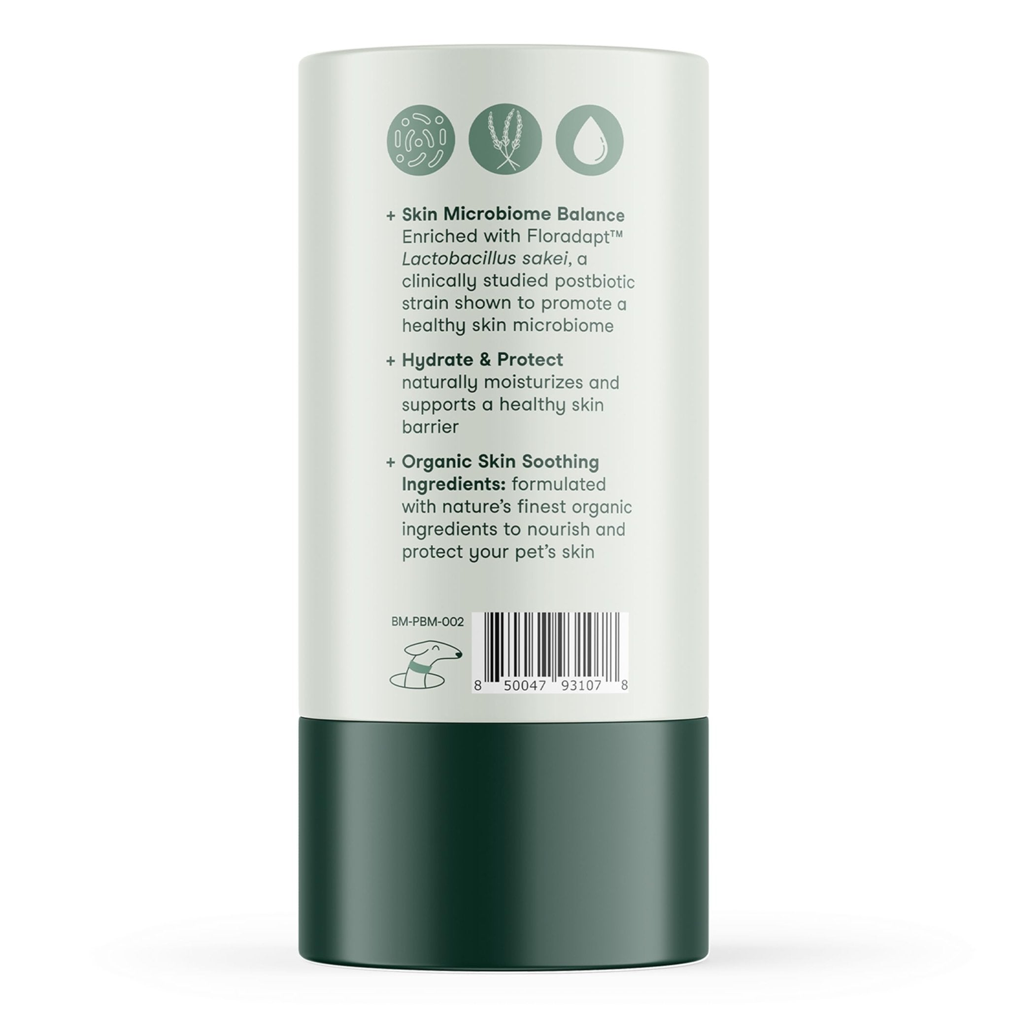 Fera Pets PawBiome® - Cat & Dog Balm for Paws and Nose with Postbiotics - Encourages Skin Recovery - Balances Skin Microbiome - Supports The Skin's Natural Barrier - 2 oz Stick - OzHealthStandard