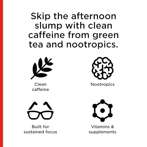 FOCUSAID ZERO SUGAR Nootropics Blend, Alpha-GPC, GABA, 100mg Natural Caffeine from Green Tea, Yerba Mate, Vitamin B-Complex, Keto-Friendly, No Artificial Sweeteners, 12 Fl Oz (Pack of 24) - OzHealthStandard