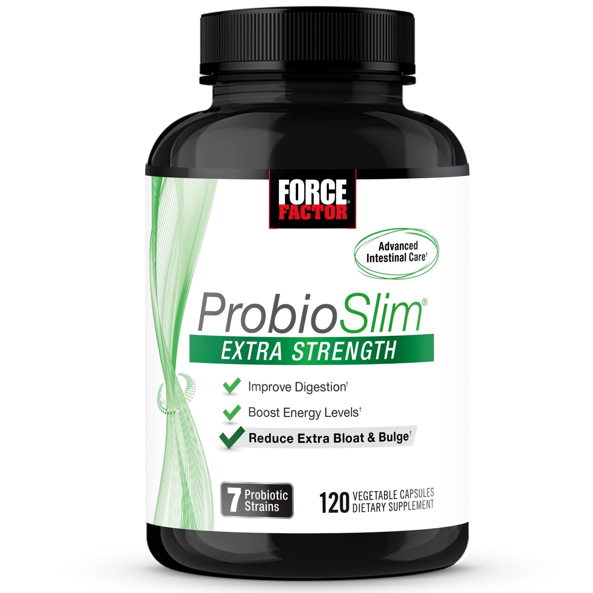 Force Factor ProbioSlim Extra Strength Probiotics for Women and Men with 30 Billion CFUs of Probiotics for Digestive Health, Bloating Relief, and Gut Health, with Prebiotic Fiber, 120 Capsules - OzHealthStandard