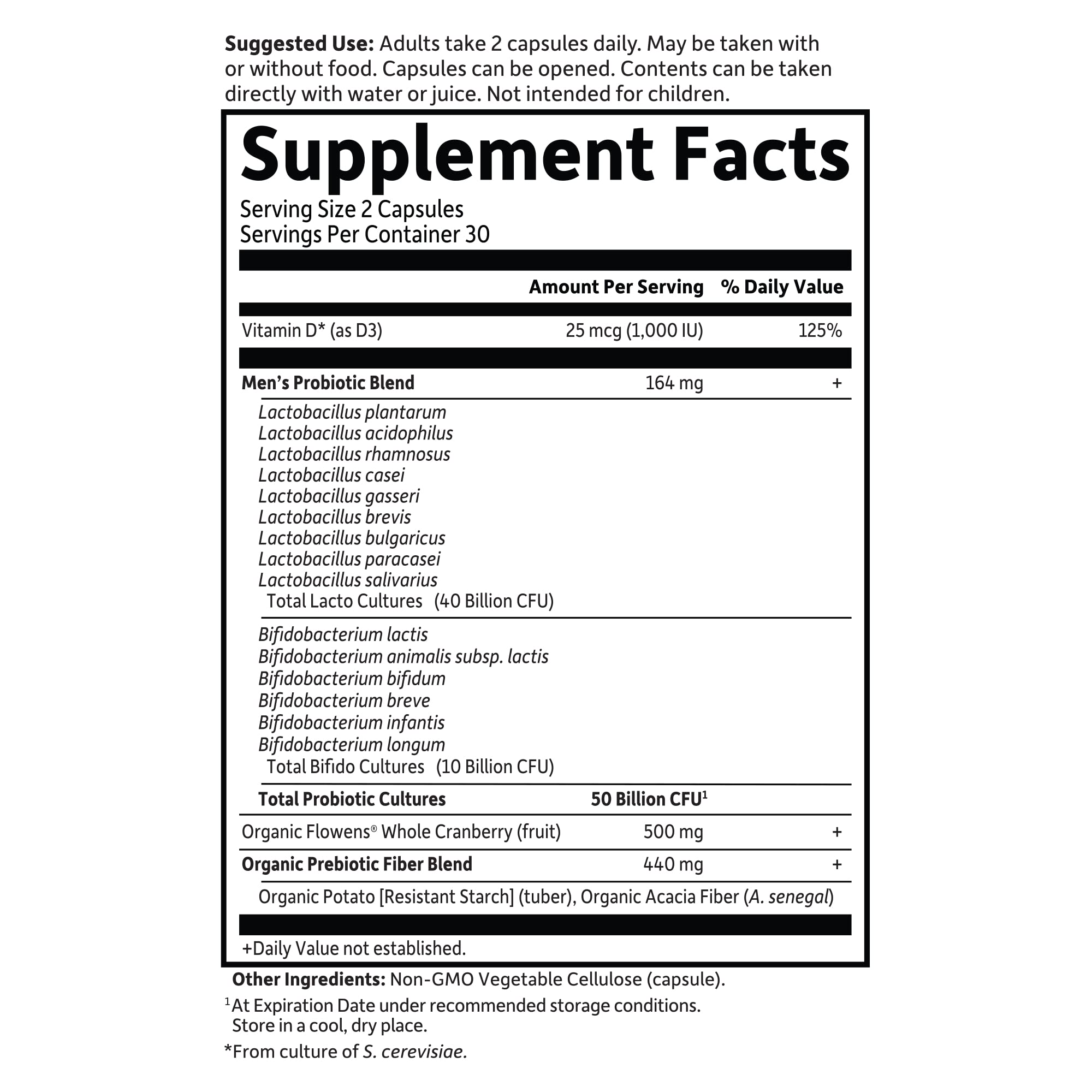 Garden of Life Dr. Formulated Probiotics Prostate+ - Acidophilus and Probiotic Supports Healthy Prostate and Digestive Balance - Shelf Stable - OzHealthStandard
