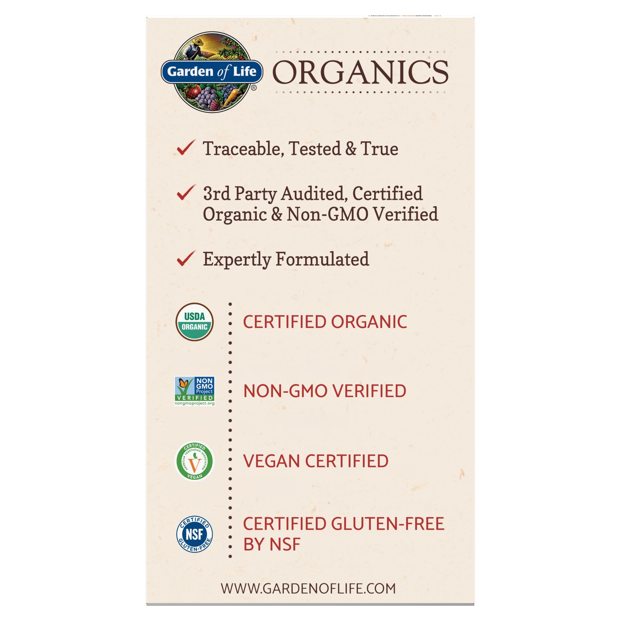 Garden of Life Organic Ashwagandha Supplement with Probiotics & Ginger - Stress, Mood & Energy Support, Vegan, Gluten Free - OzHealthStandard