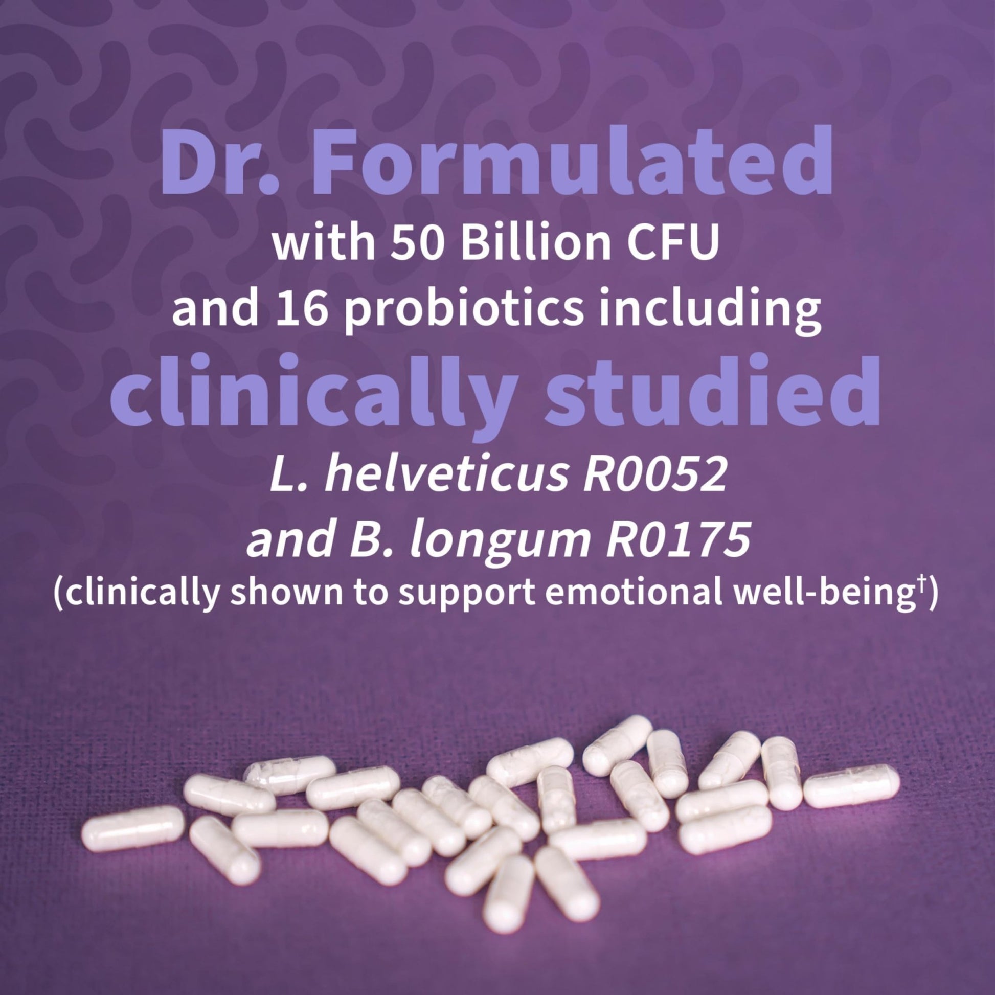 Garden of Life Probiotics Mood+ Dr Formulated Acidophilus Probiotic Supplement - Promotes Emotional Well-Being, Relaxation and Digestive Balance - Ashwagandha for Stress Management, 60 Veggie Caps - OzHealthStandard