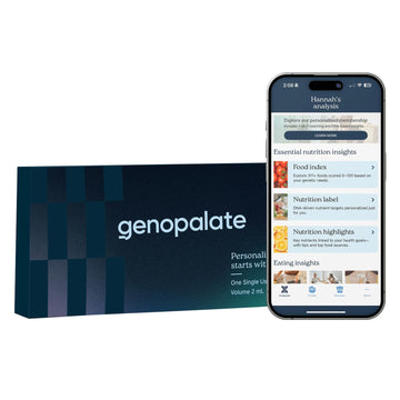 GenoPalate Nutrition DNA Test Kit | 100+ Optimal Foods & Tailored Diet | Genetic Health Report & Personalized Wellness | Macro & Micronutrient Recommendations | Stress & Eating Insights - OzHealthStandard