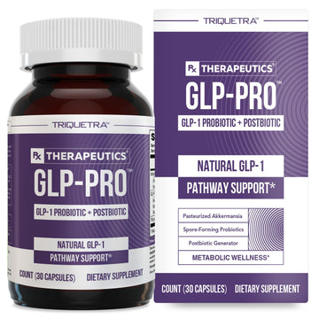 GLP-Pro™: Probiotic & Postbiotic Blend for Natural GLP-1 Support — Akkermansia MucT™, ButyraGen® Butyrate Generator & Spore Bacillus — Healthy Appetite, SCFA & Metabolic Balance — 30 Count - OzHealthStandard