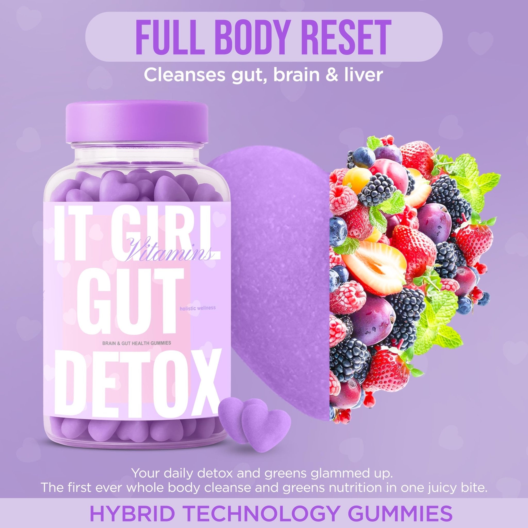 Gut Health Cleanse Detox Gummies for Women & Teens – Probiotics, Prebiotics, Digestive Enzymes & Superfoods Greens Blend – Vegan Daily Digestive Supplement for Bloating Relief, Debloat & Gut Wellness - OzHealthStandard