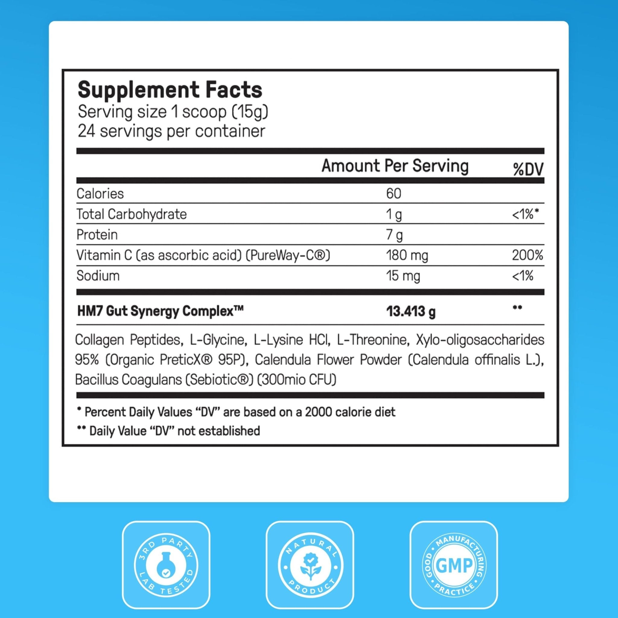 Happy Mammoth Complete Gut Repair Probiotic, Prebiotic, Fiber & Collagen Supplement for Gut Health, Digestion, Healthy Gut Microbiome, Reduces Constipation - OzHealthStandard