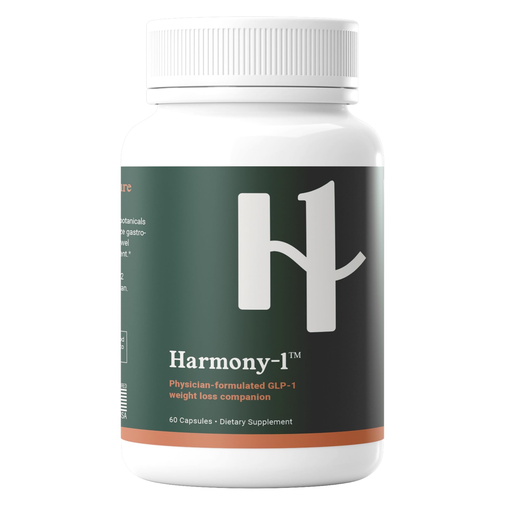 Harmony-1 Gut Health Supplement — Digestive Enzymes + Probiotics for Bloating Relief & Digestive Comfort — GLP-1 Friendly Digestive Support — 60 Capsules - OzHealthStandard